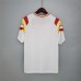 Spain 1996 Away White Soccer Jersey